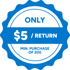 $5 per return badge